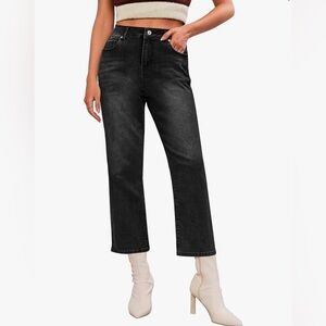 Cropped Denim Jeans